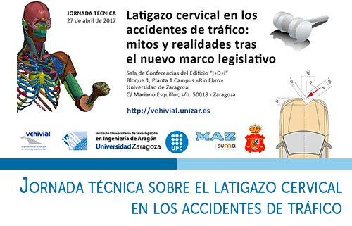 Jornada técnica sobre latigazo cervical en los accidentes de tráfico