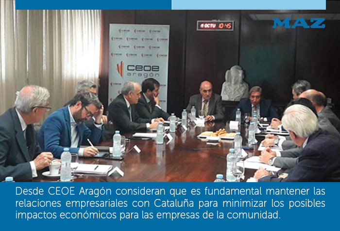 Comité ejecutivo de CEOE Aragón