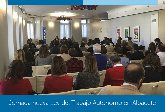 Jornada sobre la Ley de Autónomos celebrada en Albacete