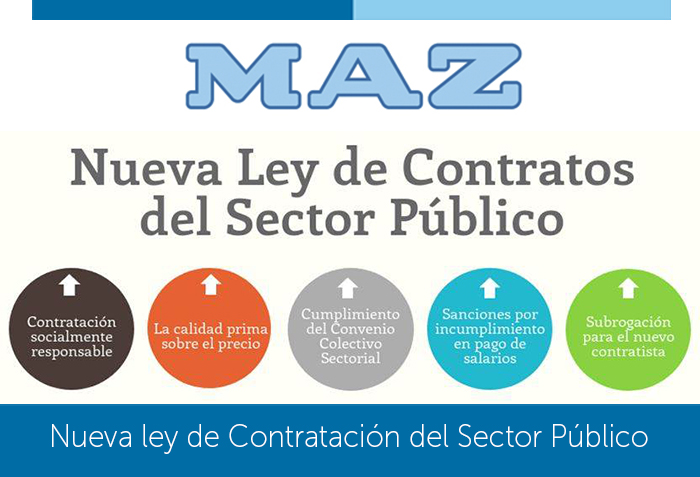 Jornada sobre la Nueva Ley de Contratación para el Sector Público en MAZ