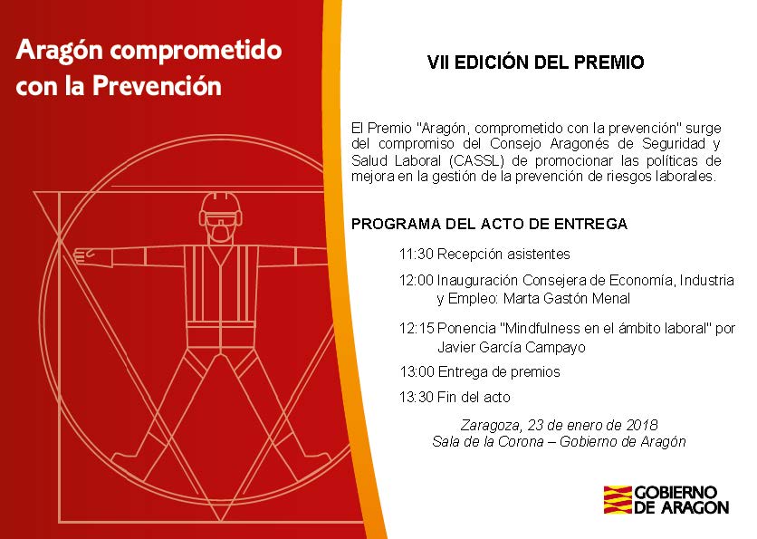 Premio Aragón comprometido con la prevención