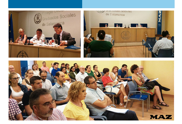 MAZ colabora con el Colegio de Graduados Sociales de Salamanca en una Jornada sobre el registro de la jornada de trabajo
