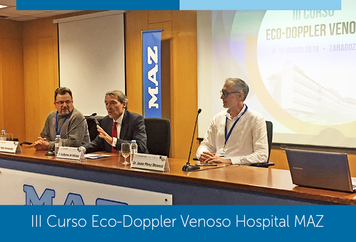 Inauguración del III Curso Eco-Doppler Venoso en Hospital MAZ