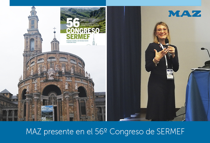 MAZ presente en el 56º Congreso de la Sociedad Española de Rehabilitación y Medicina Física
