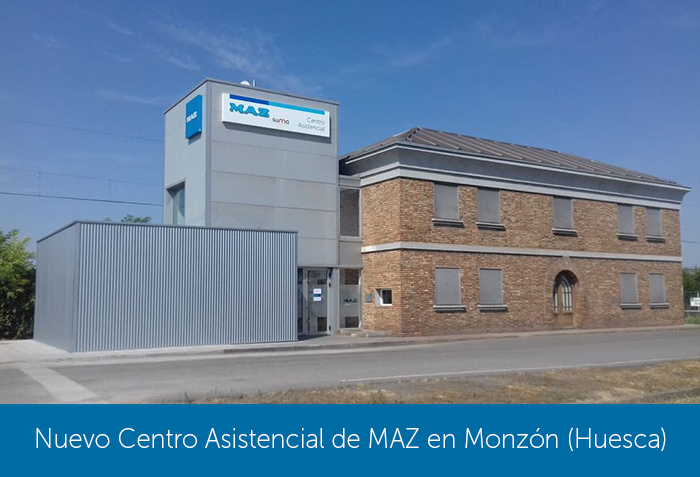 Nuevo Centro Asistencial de MAZ en Monzón (Huesca)