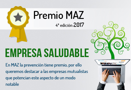 Mutua MAZ convoca la 4ª Edición de los Premios Empresa Saludable