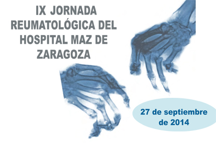 IX Jornada Reumatológica del Hospital MAZ de Zaragoza