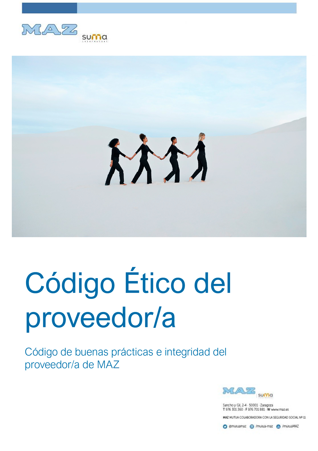 Código Ético Mutua MAZ proveedor