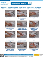 higiene de manos con agua y jabón - coronavirus