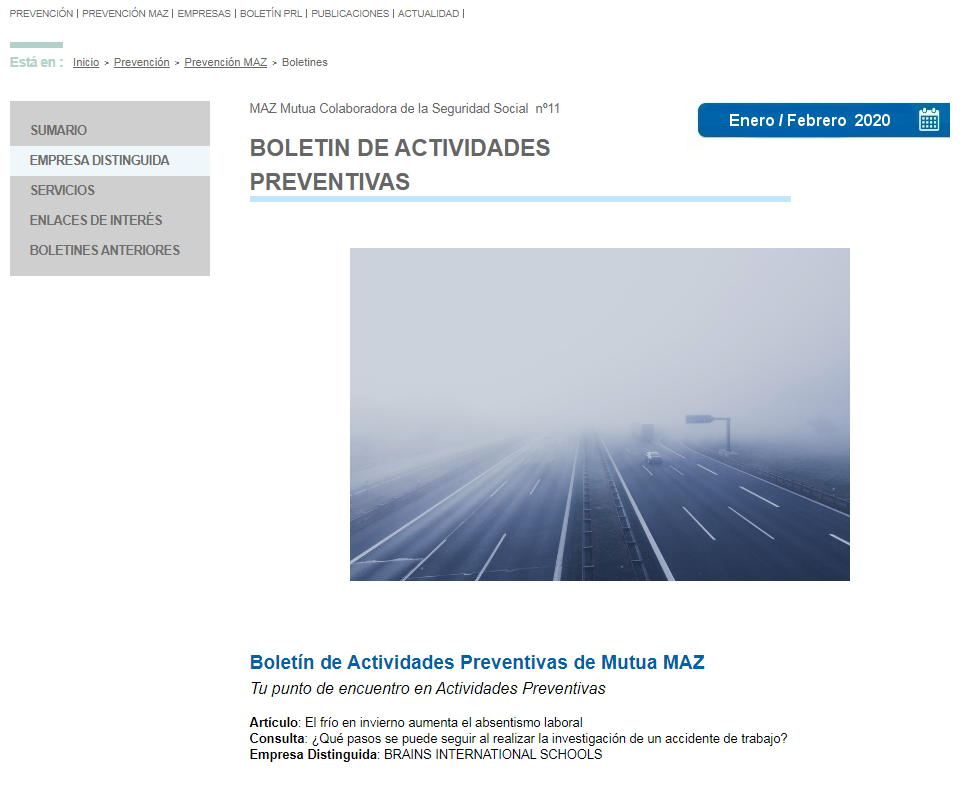 Boletin PRL - Nº 48 - Enero 2020